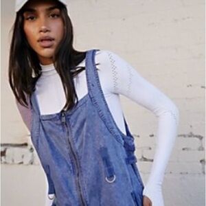 Free People Fast track overalls